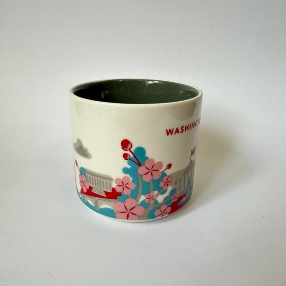 STARBUCKS 2017 Washington D.C. Coffee Mug 14 fl oz You Are Here Collection NWOB - Picture 3 of 7